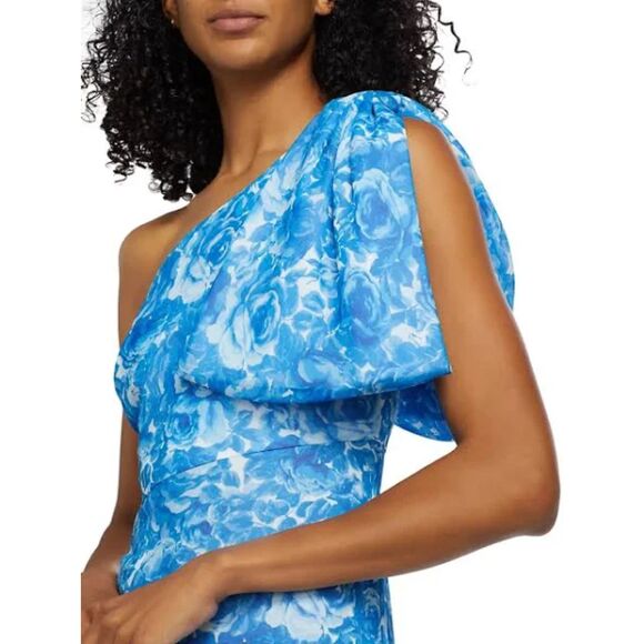 NWT Sachin & Babi Chelsea One-Shoulder Gown - Size 6 - Picture 6 of 16